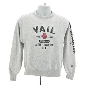 Vintage Champion Reverse Weave Mens Adult XS Sweatshirt Vail Colorado Alpine